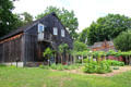 Out buildings behind Bush Holley House. Cos Cob, CT.