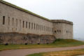 Walls of Fort Trumbull now a State Park. New London, CT.