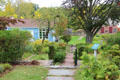 Grounds of Danbury Museum & Historical Society. Danbury, CT.