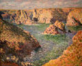 Port-Domois, Belle-Île painting by Claude Monet of France at Yale University Art Gallery. New Haven, CT.