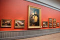 John Trumbull gallery at Yale University Art Gallery. New Haven, CT.