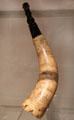 Powder horn with map of Hudson River from New York colony at Yale University Art Gallery. New Haven, CT.