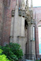 Gothic details of Yale Peabody Museum. New Haven, CT.