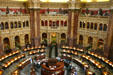 Great hall of Library of Congress. Washington, DC