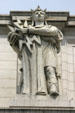 Sculpture of electricity on Union Station. Washington, DC.