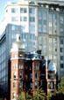 Victorian & modern buildings on Pennsylvania Ave. Washington, DC.