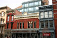 Victorian commercial architecture of 800 Block of F St. NW. Washington, DC.
