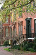 Jackson Place houses on Lafayette Square. Washington, DC.