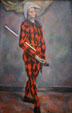 Harlequin by Paul Cézanne in National Gallery of Art. Washington, DC.