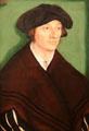 Portrait of a Man by Lucas Cranach the Elder at National Gallery of Art. Washington, DC.