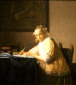 Lady Writing painting by Johannes Vermeer at National Gallery of Art. Washington, DC.