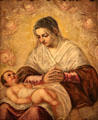 Madonna of the Stars painting by Jacopo Tintoretto of Venice at National Gallery of Art. Washington, DC.