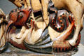 Detail of St George & the Dragon alabaster sculpture from England at National Gallery of Art. Washington, DC.