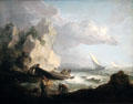 Seashore with Fishermen painting by Thomas Gainsborough at National Gallery of Art. Washington, DC.