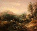 Mountain Landscape with Bridge painting by Thomas Gainsborough at National Gallery of Art. Washington, DC.