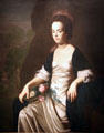 Judith Sargent Murray, advocate of women's rights painting by John Singleton Copley at Smithsonian American Art Museum. Washington, DC.