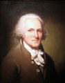 Charles Willson Peale, artist self-portrait at National Portrait Gallery. Washington, DC.