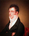 Rubens Peale, museum manager painting by Rembrandt Peale at National Portrait Gallery. Washington, DC.