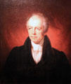 James Kent, legal scholar portrait by Rembrandt Peale at National Portrait Gallery. Washington, DC.