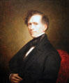 Franklin Pierce portrait by George P.A. Healy at National Portrait Gallery. Washington, DC.