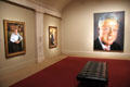 Gallery of recent Presidential paintings at National Portrait Gallery. Washington, DC.