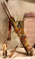 Kiowa cradle board at National Museum of the American Indian. Washington, DC.