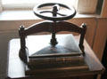 Letter copy press marked Nathan Lane Stationer, NY at Tudor Place. Washington, DC.