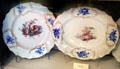 Porcelain dinner service from Tournai, France at Tudor Place. Washington, DC.