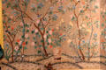 Reproduction Chinese-style hand painted wallpaper in New York period parlor at DAR Memorial Continental Hall. Washington, DC.