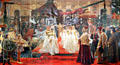 Triumph of the Dogaressa of Venice in 1423 painting by Jose Villegas y Cordero at Anderson House Museum. Washington, DC.