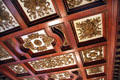 Ballroom ceiling at Anderson House Museum. Washington, DC.