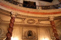 Ballroom detail at Anderson House Museum. Washington, DC.