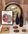 Christian Heurich Brewing Co. promotional items at Christian Heurich Mansion. Washington, DC.