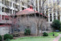 House in garden of Christian Heurich Mansion. Washington, DC.