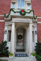 Portal of Woodrow Wilson House. Washington, DC.