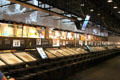 Chronological history of news & publishing exhibit at Newseum. Washington, DC.