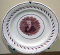 General Jackson, Hero of New Orleans campaign for President plate at National Museum of American History. Washington, DC.