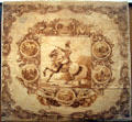 William Henry Harrison campaign scarf with scenes of his life at National Museum of American History. Washington, DC.