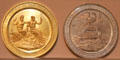 Erie Canal medals at National Museum of American History. Washington, DC.