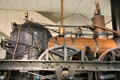 John Bull Locomotive imported from England to serve America's rail link from New York to Philadelphia at National Museum of American History. Washington, DC.