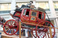 Concord stage coach which carried U.S. Mail at National Postal Museum. Washington, DC.