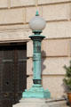 Lampstand at Smithsonian Freer Gallery of Art. Washington, DC.