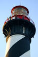 People on top of St. Augustine Lighthouse. St Augustine, FL.
