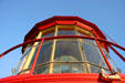 Glass top & Fresnel lens of St. Augustine Lighthouse. St Augustine, FL.