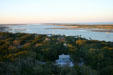 View to Usina Bridge from top of St. Augustine Lighthouse. St Augustine, FL.