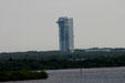 Gantry at Cape Canaveral Air Force Station launch complex. FL.