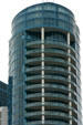 Round tower of Las Olas River House. Fort Lauderdale, FL.