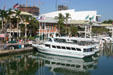 Island Lady sightseeing boat at Bayside Market. Miami, FL.