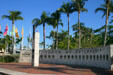 John F. Kennedy Memorial in Bayfront Park. Miami, FL.