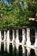 Pergola surrounding Holocaust Memorial. Miami Beach, FL.